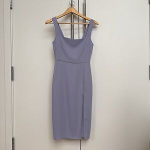 Aritzia Babaton 90’s Slit Dress in Aleutian size 00